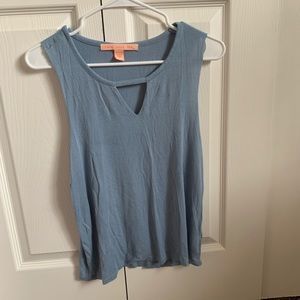 Blue tank top